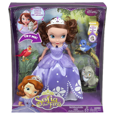 Disney Sofia The First Talking Sofia and Animal Friends