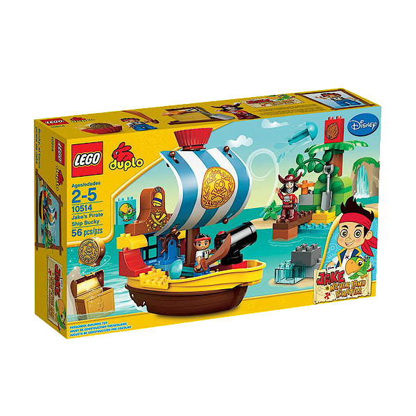 Lego Duplo Jake's Pirate Ship - 10514