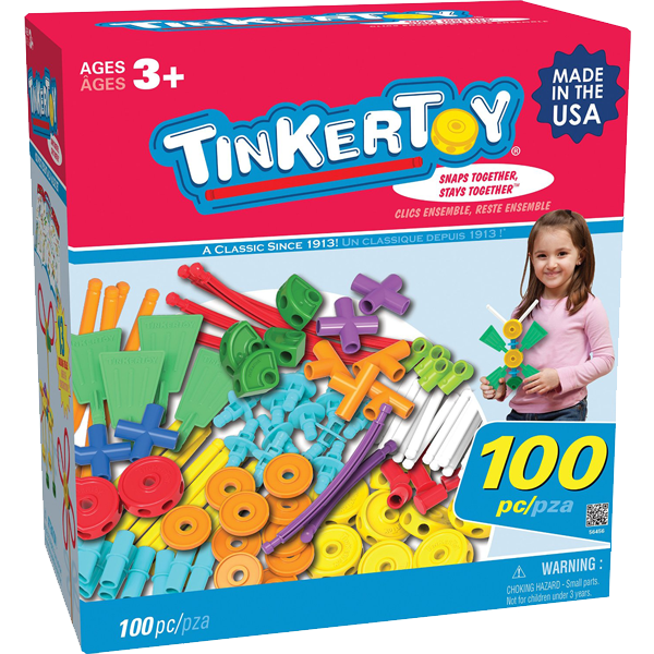 Tinkertoy 100 Piece Essentials Value Set